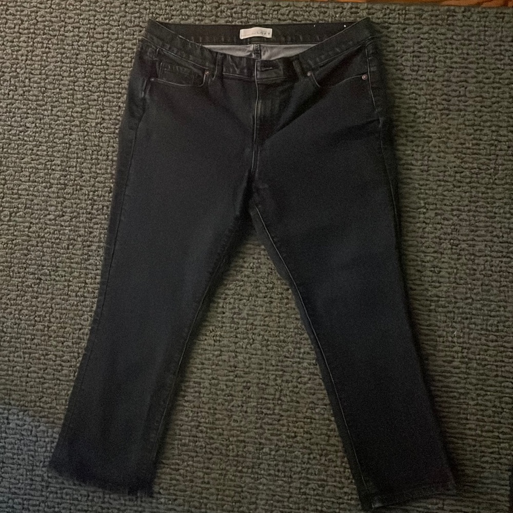 LOFT petite 10 cropped jeans